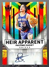 2024-25 Panini Court Kings Heir Apparent Autographs Pacome Dadiet #HA-DAD card