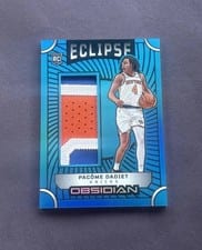 2024-25 Panini Obsidian Eclipse Materials Pacome Dadiet #EM-PDN card