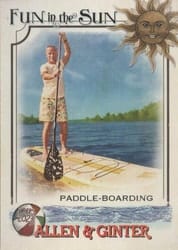 2023 Topps Allen & Ginter Fun in the Sun Paddle-Boarding #FITS-7 card