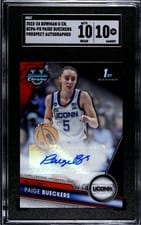 2023-24 Bowman University Chrome Bowman Chrome Prospects Autographs Paige Bueckers #BCPA-PB card