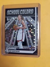 2024 Panini UConn Contenders School Colors Paige Bueckers Donuts #1 card