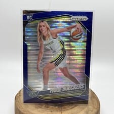 2025 Panini Prizm WNBA Paige Bueckers Blue Pulsar #147 card