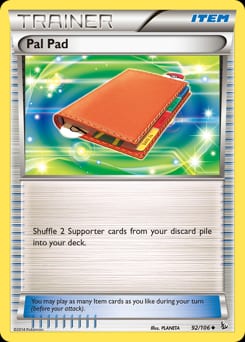 2014 Flashfire Pal Pad #92 card