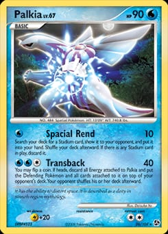 2008 Great Encounters Palkia #26 card