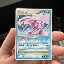 2007 DP Black Star Promos Palkia LV.X #DP18 card