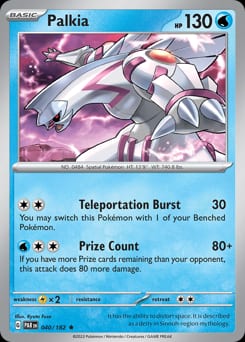2023 Paradox Rift Palkia #40 card