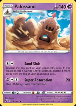 Rebel Clash Palossand #82 card