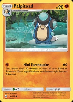 Cosmic Eclipse Palpitoad #116 card