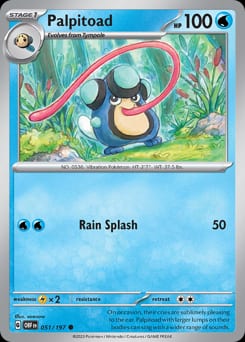 Obsidian Flames Palpitoad #51 card