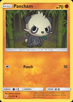 Cosmic Eclipse Pancham #119 card