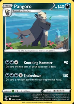 Fusion Strike Pangoro #174 card