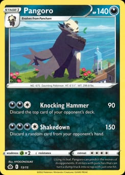 McDonald's Collection 2022 Pangoro #13 card