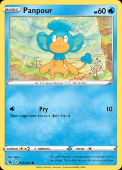 Fusion Strike Panpour #68 card
