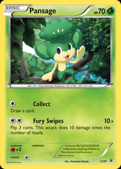 Kalos Starter Set Pansage #2 card