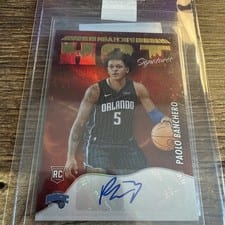 2022-23 Hoops Hot Signatures Paolo Banchero #HSR-PBC card