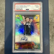 2022-23 Hoops Rookie Ink Paolo Banchero #RI-PBC card