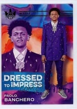 2022-23 Panini Court Kings Dressed to Impress Paolo Banchero #9 card