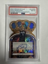 2022-23 Panini Crown Royale Rookie Crown Autographs Paolo Banchero #RCA-PBC card