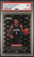 2022-23 Panini Prizm Monopoly Money Black Paolo Banchero #M21 card