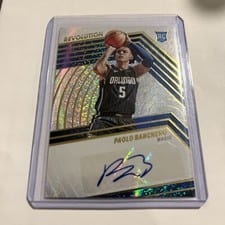 2022-23 Panini Revolution Rookie Autographs Paolo Banchero #RA-PBC card