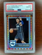 2022 Panini Hoops Paolo Banchero Gravity #231 card