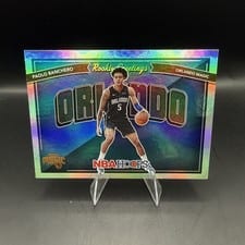 2022 Panini Hoops Rookie Greetings Paolo Banchero Holo #1 card