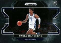 2022 Panini Prizm Draft Picks Base Set Paolo Banchero #52 card