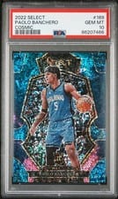 2022 Panini Select Paolo Banchero Cosmic #169 card
