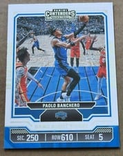 2023 Panini Contenders Game Night Ticket Paolo Banchero #17 card