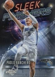 2025-26 Topps Chrome Sleek Finishers Paolo Banchero #SF-3 card