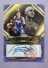 2025-26 Topps Topps Notch Signatures Paolo Banchero #TNS-PB card
