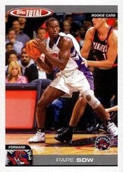 2004-05 Topps Total Base Set Pape Sow #354 card