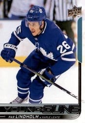 2018-19 Upper Deck Base Set Par Lindholm #243 card