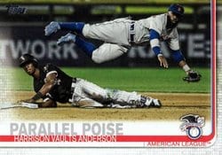 2019 Topps Update Base Set Parallel Poise (Tim Anderson / Josh Harrison) #US99 card