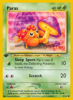 Neo Revelation Paras #47 card