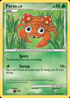 Supreme Victors Paras #119 card