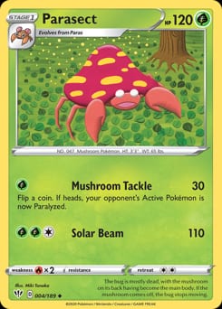 Darkness Ablaze Parasect #4 card