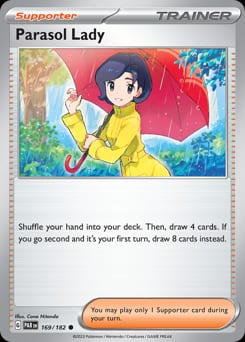 Paradox Rift Parasol Lady #169 card