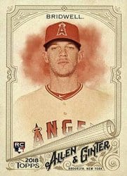 2018 Topps Allen & Ginter Base Set Parker Bridwell #258 card