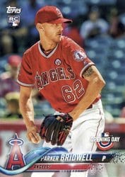 2018 Topps Opening Day Base Set Parker Bridwell #197 card