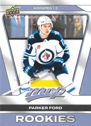 2025-26 Upper Deck MVP Base Set Parker Ford #235 card