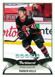 2021-22 Parkhurst Base Set Parker Kelly #291 card