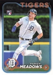 2024 Topps Base Set Parker Meadows #516 card