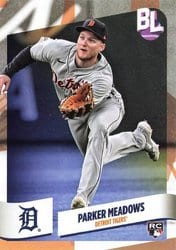 2024 Topps Big League Base Set Parker Meadows #60 card