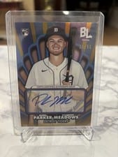 2024 Topps Big League Opening Act Autographs Parker Meadows #OAA-PM card