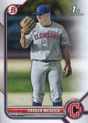2022 Bowman Draft Base Set Parker Messick #BD-71 card
