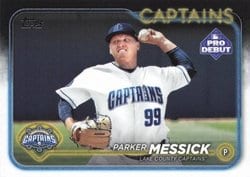 2024 Topps Pro Debut Base Set Parker Messick #PD-147 card