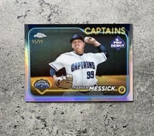 2024 Topps Pro Debut Chrome Parker Messick #PDC-147 card