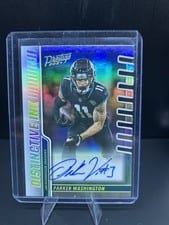 2024 Panini Prestige Distinctive Ink Parker Washington #DI-PWN card