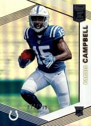 2019 Donruss Elite Base Set Parris Campbell #115 card
